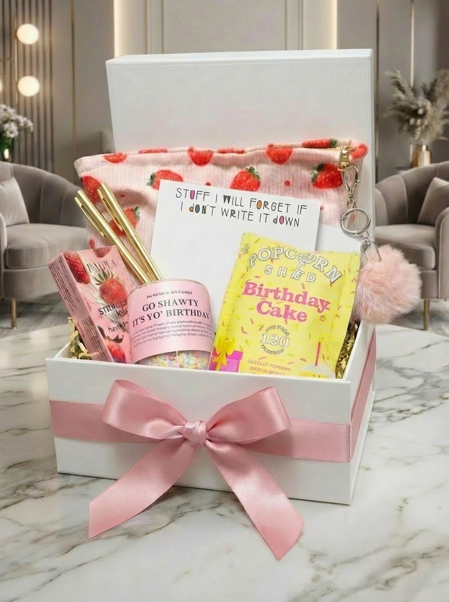 Ultimate Birthday Gift Box for Her – Luxury Birthday Gift with Keepsakes gift box - main view
