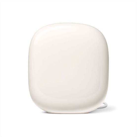 Google Nest Wifi Pro 6E AXE5400 Wireless Tri-Band Gigabit Mesh System, Up to 5.4 Gb/s Speed, Wi-Fi 6E, Up to 4400 Sq.ft. Coverage, 2x Gigabit ETH WAN/LAN, Linen | GA03901-US