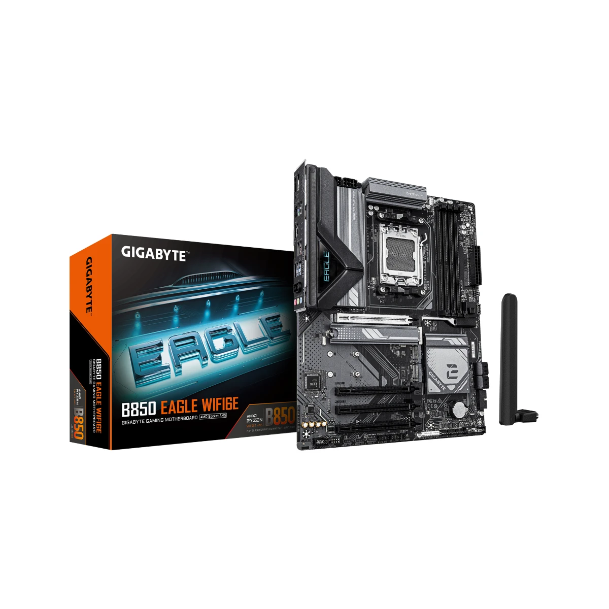 Gigabyte B850 EAGLE WIFI6E AM5 ATX Gaming Motherboard - B850-EAGLE-WIFI6E
