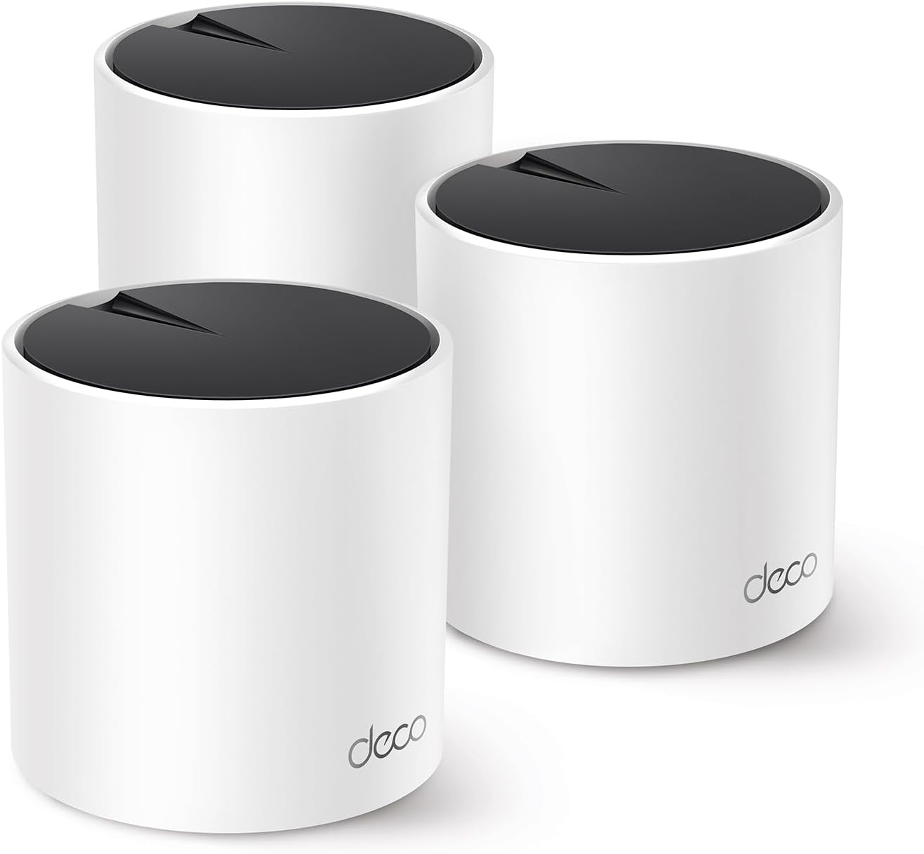 TP-Link AX3000 Whole Home Wi-Fi 6 Mesh System (Deco X55 Pro) | Up to 6500 Sq.Ft. ๐ฎร๐ฎ.๐ฑ๐ WAN/LAN Ports Wired Ethernet Backhaul ๐๐ฑ๐ฒ๐ฎ๐น ๐ณ๐ผ๐ฟ ๐ญ๐๐ถ๐ด+ ๐๐ป๐๐ฒ๐ฟ๐ป๐ฒ๐ 2023 Release (3-Pack)