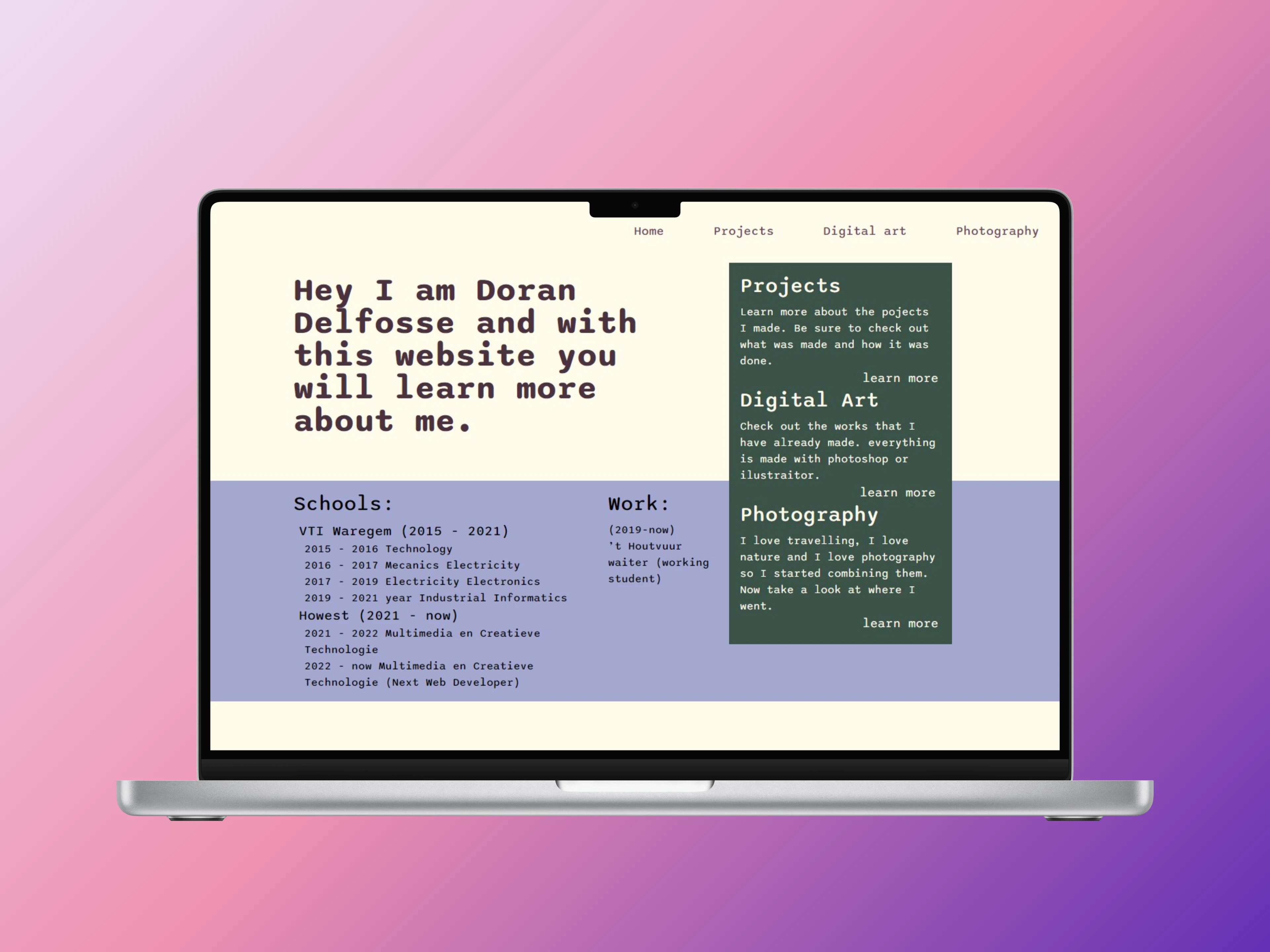 foto of portfolio