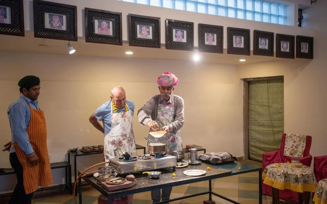 Rajputana Family : Cooking & Lunch or Dinner