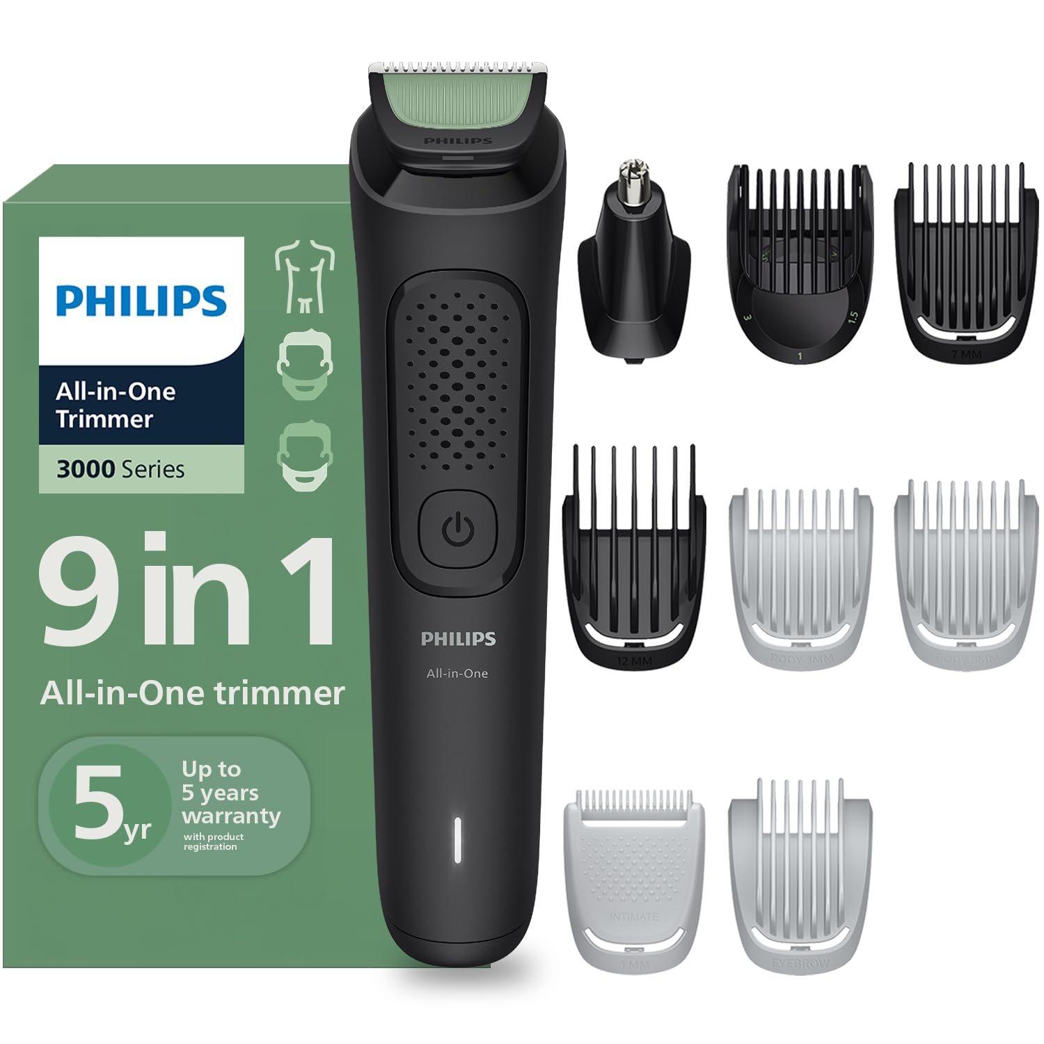 Philips MG3927 All-in-One Grooming Kit - Face, Hair, Body & Beard Trimmer