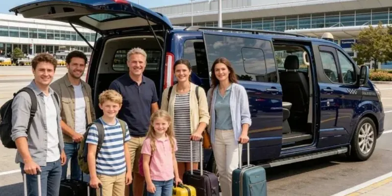 8 seater taxi Taunton — group travel and family transfers with Leo Taxis