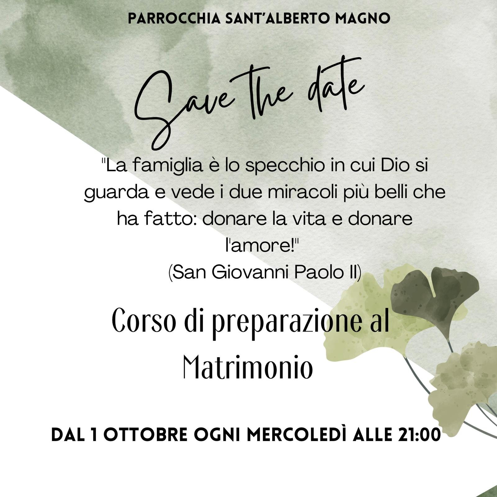 Corso di Preparazione al Matrimonio – Un cammino di fede e amore verso il Sacramento