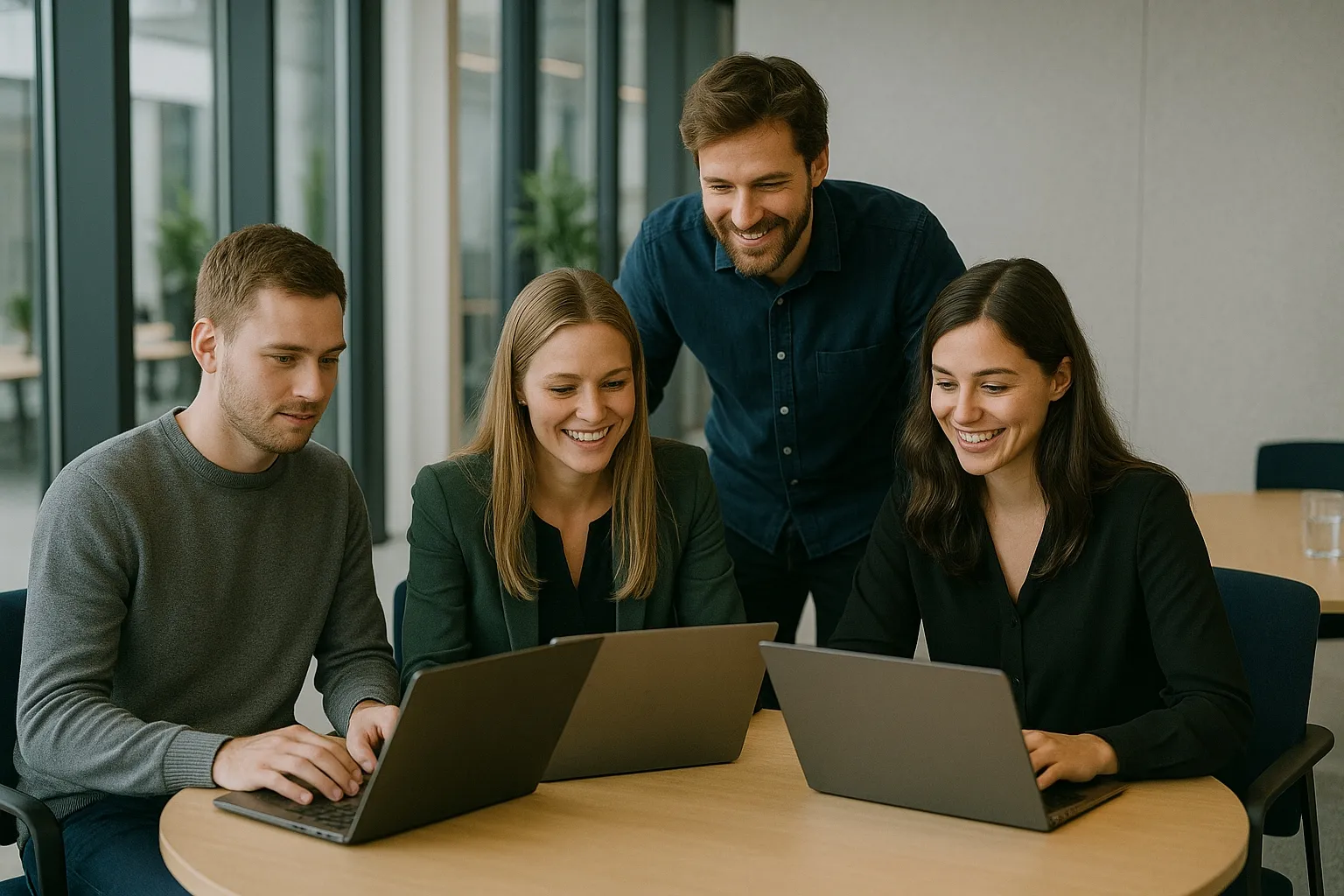 Professional AI training and consulting session