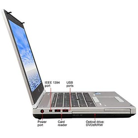 Thumbnail 3 of HP EliteBook 8470p Laptop – Intel Quad Core i5-3740QM (2.7GHz), 4GB RAM, 500GB HDD, 14" HD Display – Business Laptop (Refurbished)
