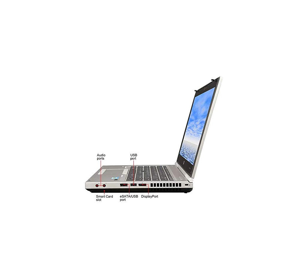 Thumbnail 4 of HP EliteBook 8470p Laptop – Intel Quad Core i5-3740QM (2.7GHz), 4GB RAM, 500GB HDD, 14" HD Display – Business Laptop (Refurbished)