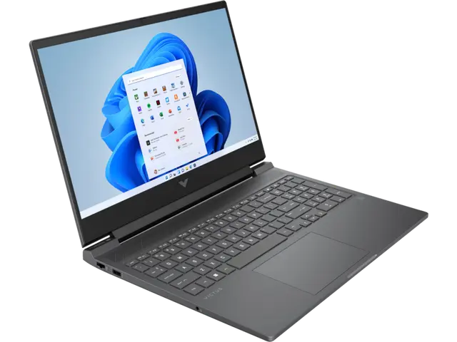 Thumbnail 1 of HP Victus 15 Gaming Laptop – AMD Ryzen 5 7535HS, 8GB DDR5, 512GB SSD, RX 6550M (4GB), 15.6" 144Hz FHD – Windows 11 (1-Year Warranty, Mica Silver, Model: 15-fb2063dx)