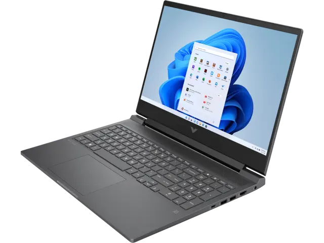 Thumbnail 4 of HP Victus 15 Gaming Laptop – AMD Ryzen 5 7535HS, 8GB DDR5, 512GB SSD, RX 6550M (4GB), 15.6" 144Hz FHD – Windows 11 (1-Year Warranty, Mica Silver, Model: 15-fb2063dx)