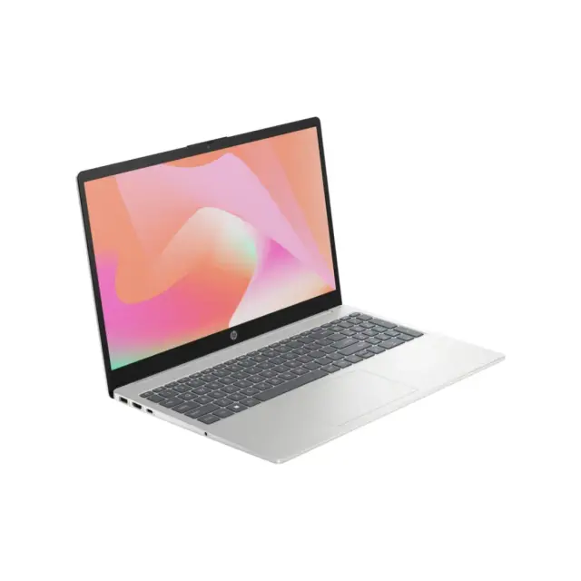 Thumbnail 1 of HP 15-f0213TU Laptop – 13th Gen Intel i7-1355U, 8GB RAM, 512GB SSD, 15.6" FHD – Iris Xe, Backlit KB (Natural Silver, Windows 11)