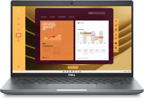 Thumbnail 1 of Dell Latitude 5450 Business Laptop – Intel Ultra 7-155U, 16GB DDR5, 512GB SSD, 14" FHD – Ubuntu (1-Year Warranty, MIL-STD Durability)