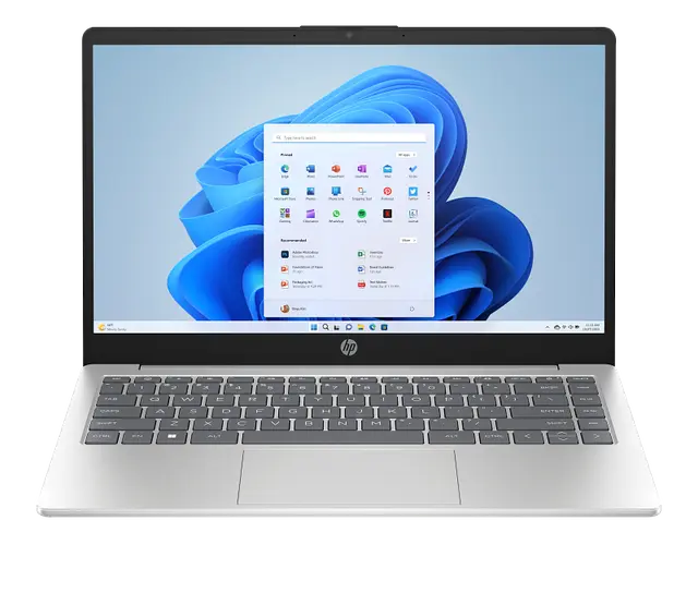 Thumbnail 1 of HP Laptop 14-ep0128nia – 14" FHD Display, Intel Core i7-1355U, 8GB RAM, 512GB SSD, Intel Iris X Graphics, Backlit Keyboard, Windows 11 Home (B67D1EA, Natural Silver)