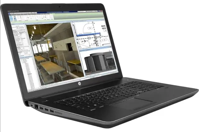 Thumbnail 1 of HP ZBook 17 G3 17.6" Mobile Workstation – Intel Core i5-6440HQ, 8GB RAM, 256GB SSD, NVIDIA Quadro 4GB GDDR5, FHD IPS Display, Bang & Olufsen Audio (Renewed, 6-Month Warranty)