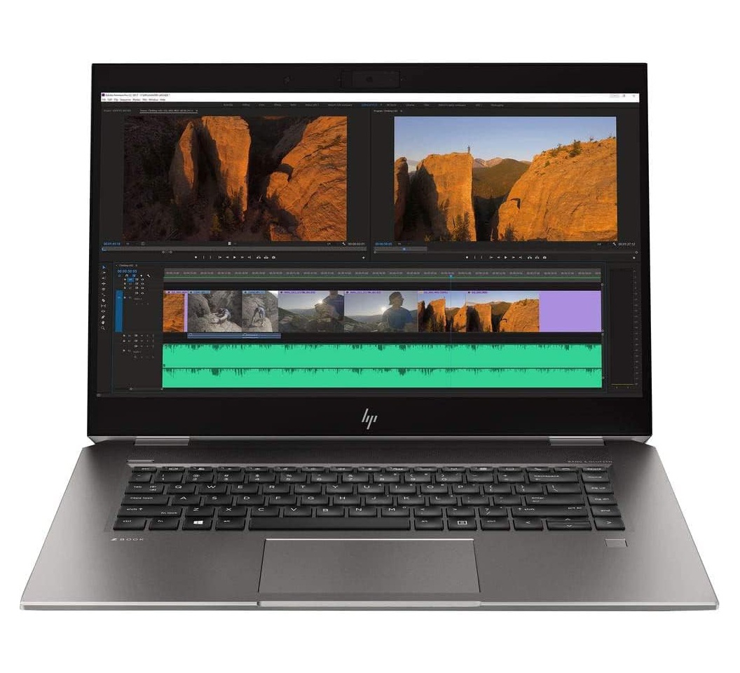 Thumbnail 1 of HP ZBook Studio G5 15.6" Mobile Workstation – Intel Core i7-8850H, 16GB RAM, 512GB SSD, 4K UHD IPS Display, NVIDIA Quadro Graphics, Windows 10 Pro (Renewed, 6-Month Warranty)