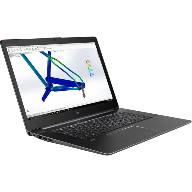 Thumbnail 3 of HP ZBook Studio G4 Mobile Workstation – 15.6" FHD Display, Intel Core i7-7700HQ (7th Gen), 16GB RAM, 512GB SSD, NVIDIA Quadro 4GB GDDR5, Bang & Olufsen Audio – Certified Refurbished (6-Month Warranty, Ex-UK)