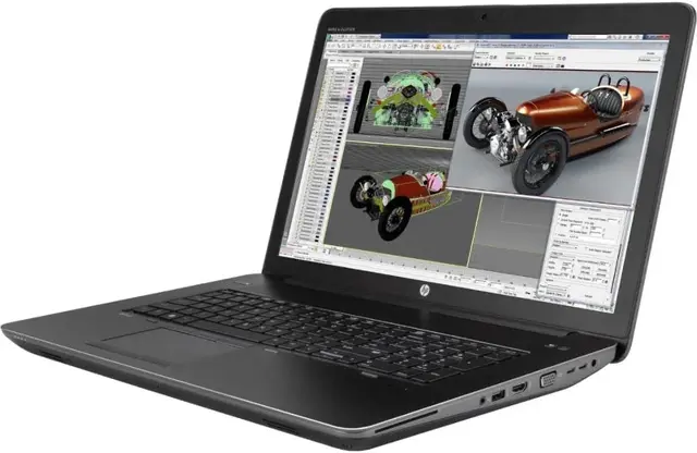 Thumbnail 1 of HP ZBook 17 G3 Mobile Workstation – 17.3" FHD Display, Intel Core i7-6820HQ (6th Gen), 16GB RAM, 512GB SSD, NVIDIA Quadro 4GB GDDR5, Bang & Olufsen Audio – Certified Refurbished (6-Month Warranty, Ex-UK)