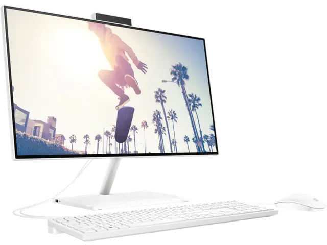 Thumbnail 3 of HP All-in-One 24-cb1023nh – Intel Core i5, 8GB RAM, 512GB SSD, 23.8" FHD Touch, MX450 GPU – Space-Saving Desktop PC