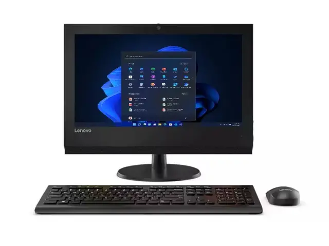 Thumbnail 1 of Lenovo V310z AIO PC - Intel i3-7th Gen, 8GB RAM, 1TB HDD, 19.5" HD, DVD RW - Basic Home & Office Desktop (DOS)