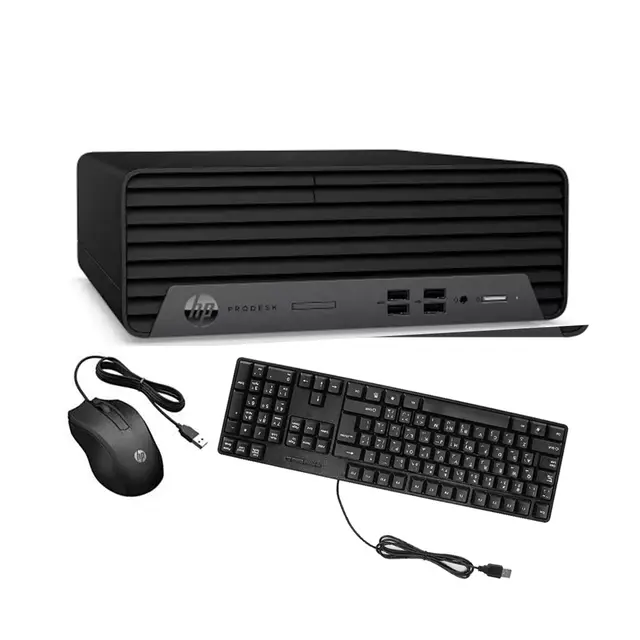 Thumbnail 3 of HP ProDesk 600 G6 Micro Tower - i7-10700, 8GB RAM, 128GB SSD + 1TB HDD, Intel UHD 630 (Keyboard/Mouse Included) - 1 Year Warranty