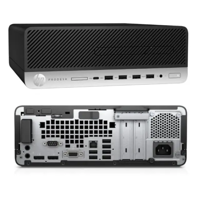 Thumbnail 2 of HP ProDesk 600 G3 SFF PC - i5-6500, 8GB RAM, 500GB HDD, Intel HD 530 - Compact Business Desktop (6 Months Warranty)