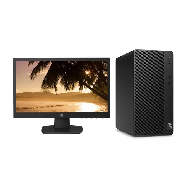 Thumbnail 1 of HP 290 G4 i3-10th Gen Business PC - 4GB RAM, 1TB HDD, 18.5" Monitor