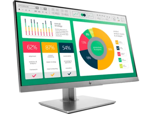 Thumbnail 1 of HP EliteDesk 800 G3 Desktop Mini Business PC + HP EliteDisplay E223 21.5" Monitor Bundle Intel Core i5-7500T | 8GB RAM | 500GB HDD | FreeDOS | Ex-UK | 3 Months Warranty