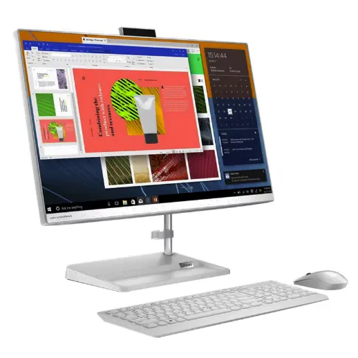 Thumbnail 1 of Lenovo IdeaCentre AIO 3 24ALC6 | 23.8" FHD Display | AMD Ryzen 3 | 8GB DDR4 | 256GB SSD | AMD Radeon Graphics | HD Audio