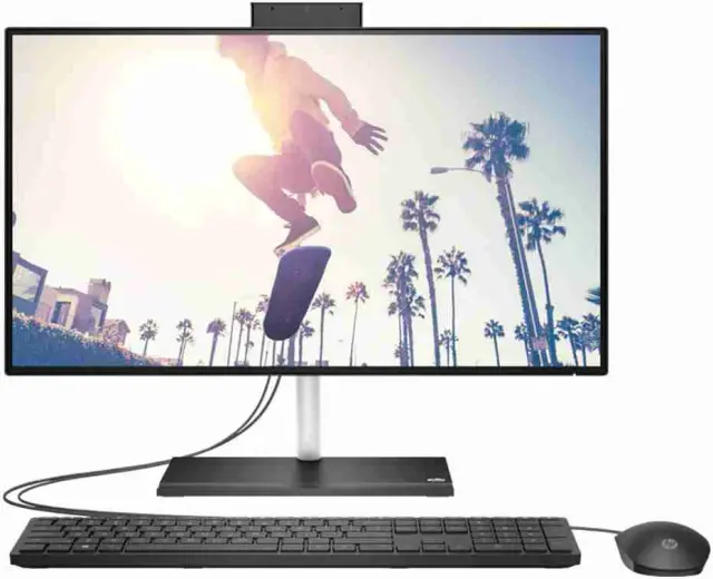 Thumbnail 1 of HP All-in-One 24-CB1021NH | Intel Core i5-1235U | 8GB RAM | 256GB SSD | 23.8" FHD Display | Intel Iris Xe | FreeDOS | Bundle AIO PC