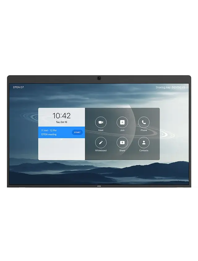 Thumbnail 1 of DTEN D7 55" 4K All-in-One | 7th Gen Intel i5 | 8GB RAM | 128GB SSD | 10-Point Touch | 4K Webcam | 16-Mic Array | Windows IoT | Ex-UK | 6M Warranty