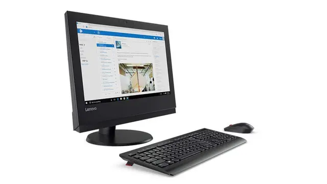 Thumbnail 1 of Lenovo V310z All-in-One PC | 19.5" HD | 7th Gen Intel i5 | 8GB RAM | 1TB HDD | DVD-RW | DOS | Keyboard & Mouse Included