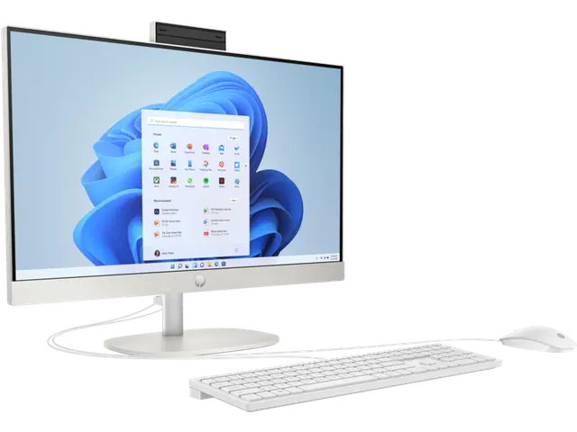 Thumbnail 2 of HP 24-cr0009l All-in-One PC (AV8L0PA) | 13th Gen i7-1355U | 16GB RAM | 512GB SSD | 23.8" FHD IPS | Iris Xe Graphics | Win 11 Pro