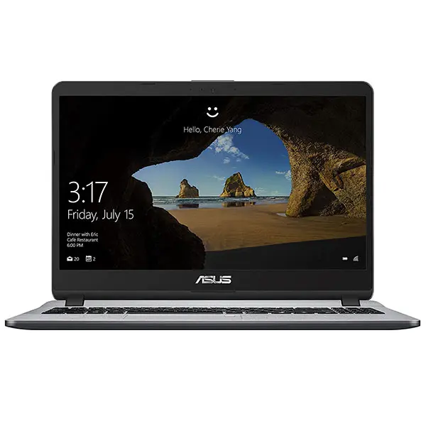 Thumbnail 1 of ASUS Vivobook UX407 – 15.6" HD Laptop (7th Gen Intel i3, 4GB RAM, 1TB HDD, Windows 10) – Bluetooth, WiFi, Webcam – Lightweight & Reliable