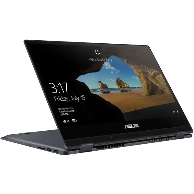 Thumbnail 4 of ASUS VivoBook Flip 14 TP412F - 14" FHD Touch 2-in-1 Laptop (Intel i7-10510U, 8GB RAM, 512GB SSD, Windows 11) - 360° Hinge & Backlit Keyboard - Ex-UK Stock