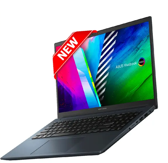 Thumbnail 1 of ASUS VivoBook Pro 15-K3500 - 15.6" FHD OLED Laptop (i7-11370H, 8GB RAM, 512GB SSD+32GB Optane, GTX 1650 Max-Q) - Quiet Blue