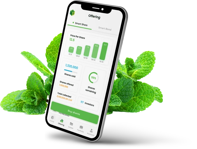 GreenState app on mobile phone