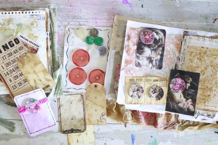 Vintage buttons