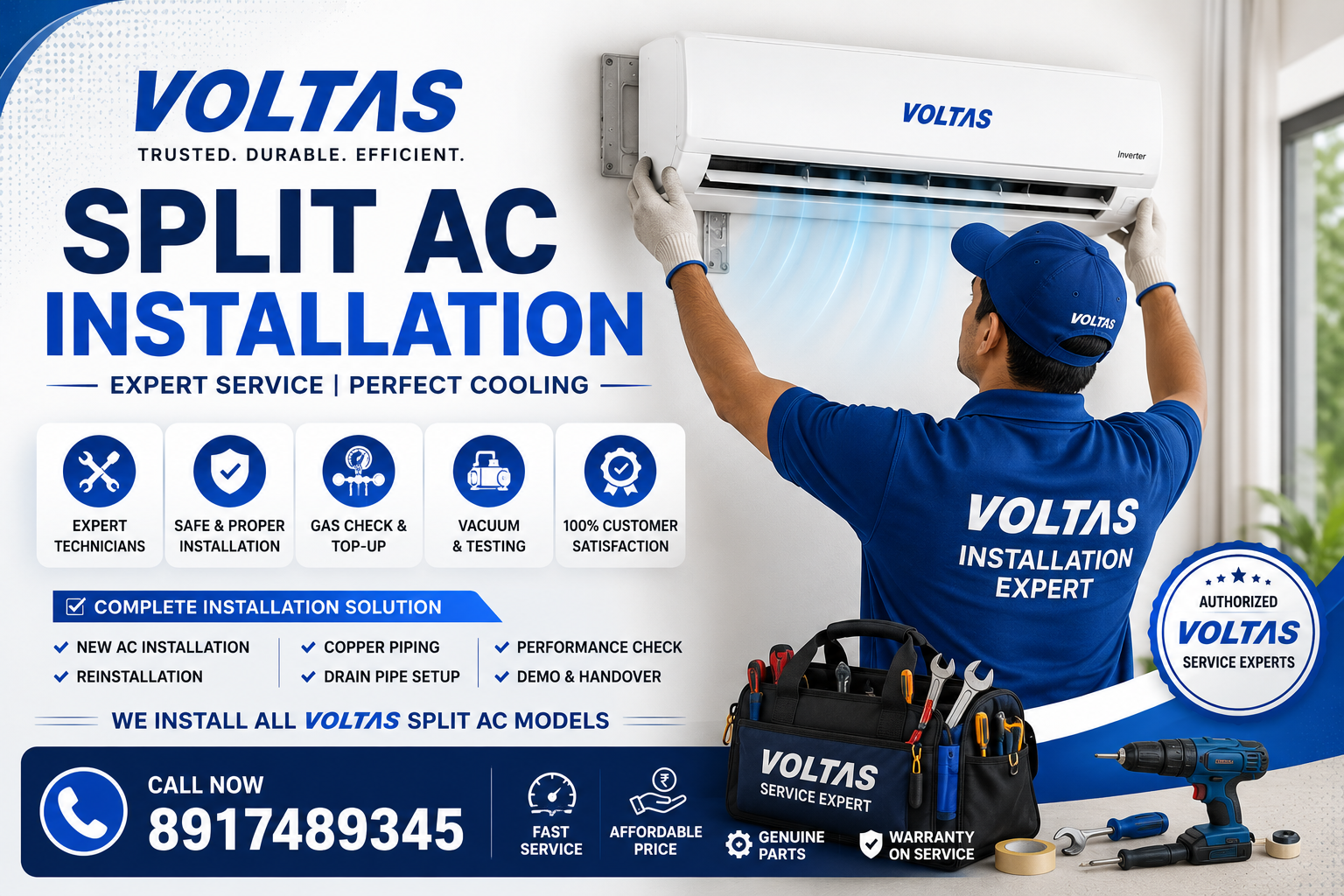Voltas AC Installations Service
