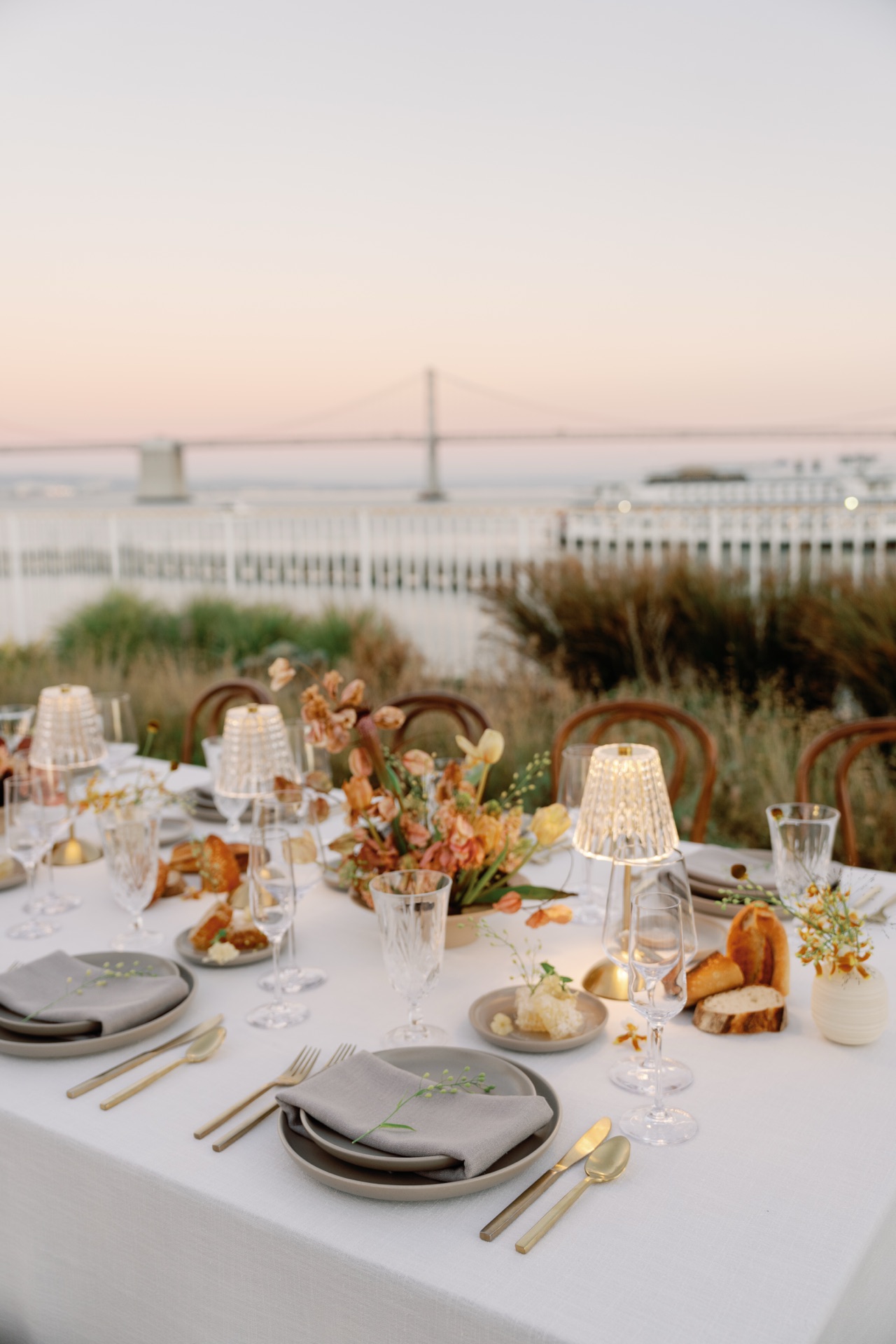 Private dinner table