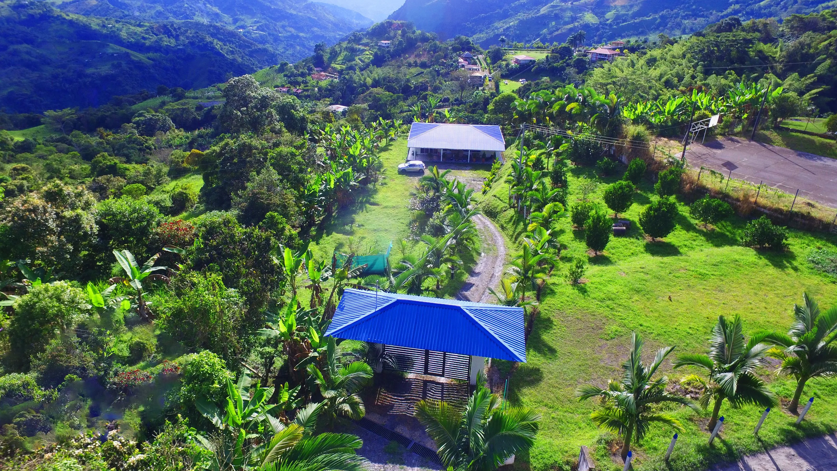 finca el recuerdo entrada principal