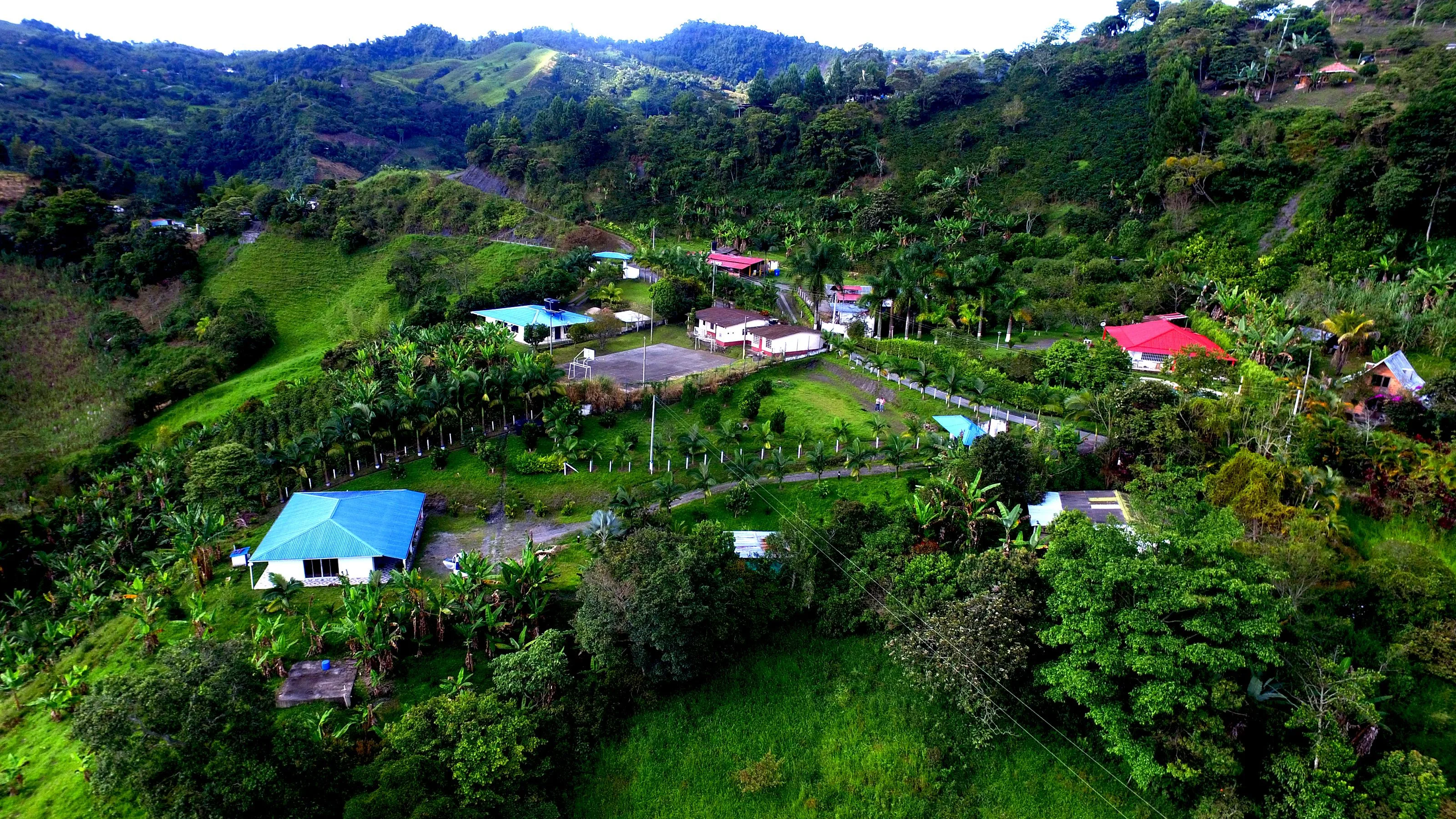 vista panoramica finca el recuerdo vergara