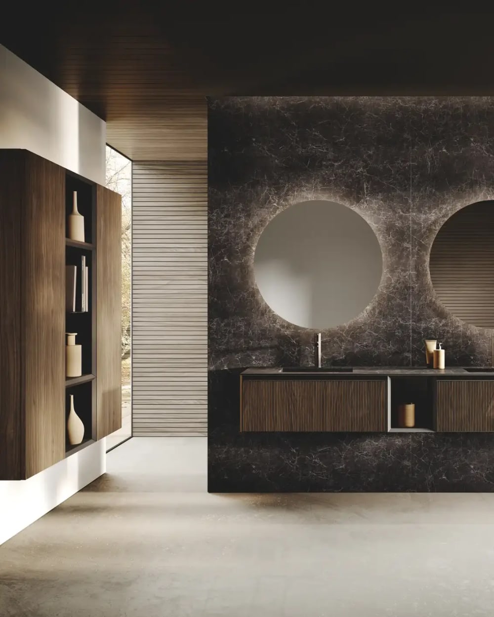 Salle de bain Avola Legno, vue 1