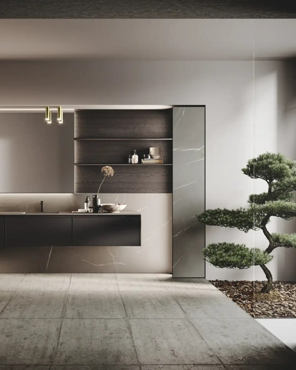 Salle de bain Avola Vetro, vue 1