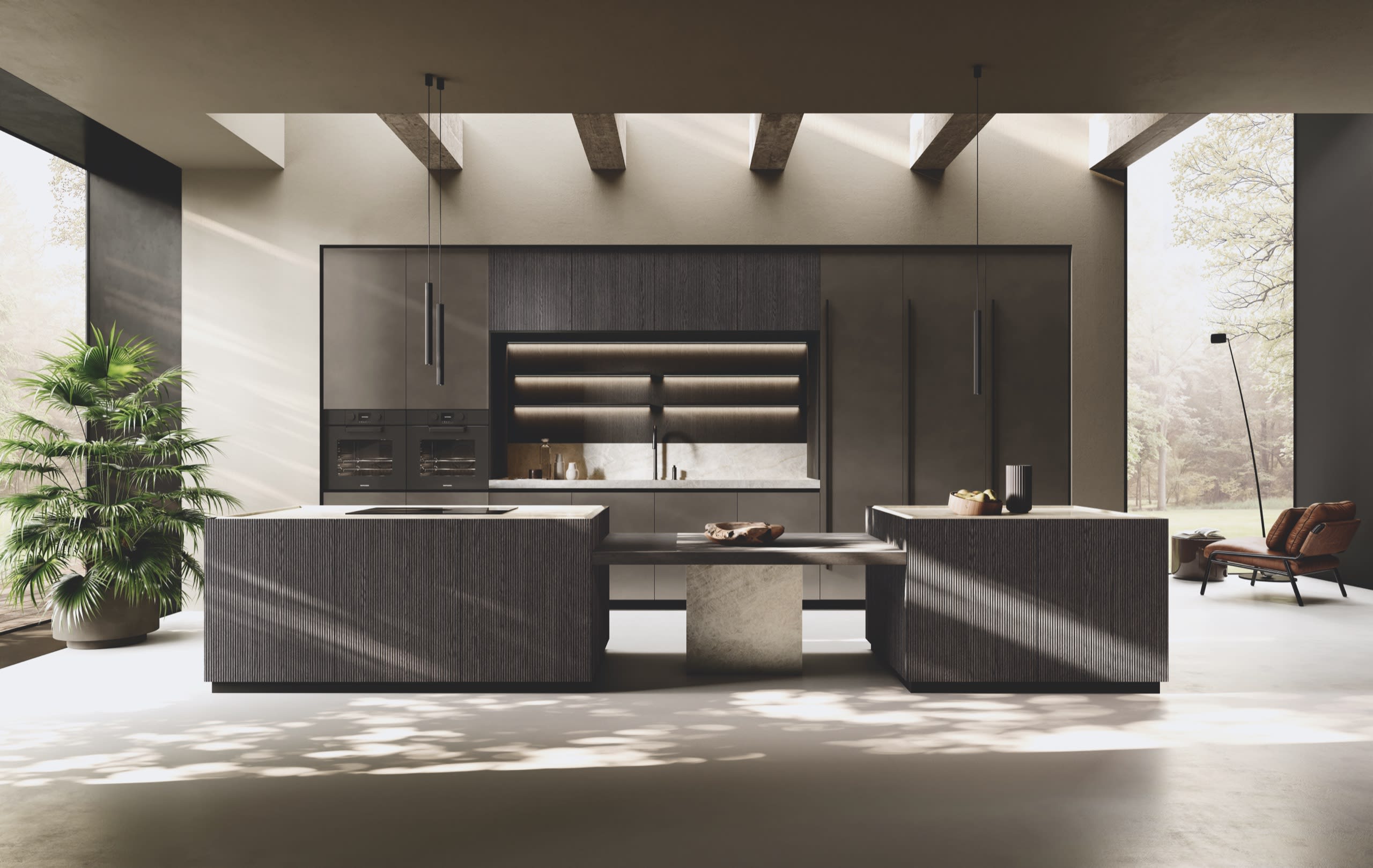 Cuisine BINOVA Bluna Legno Rigato