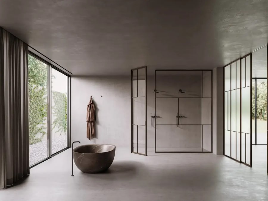 Portes & verrières Showering, vue 1
