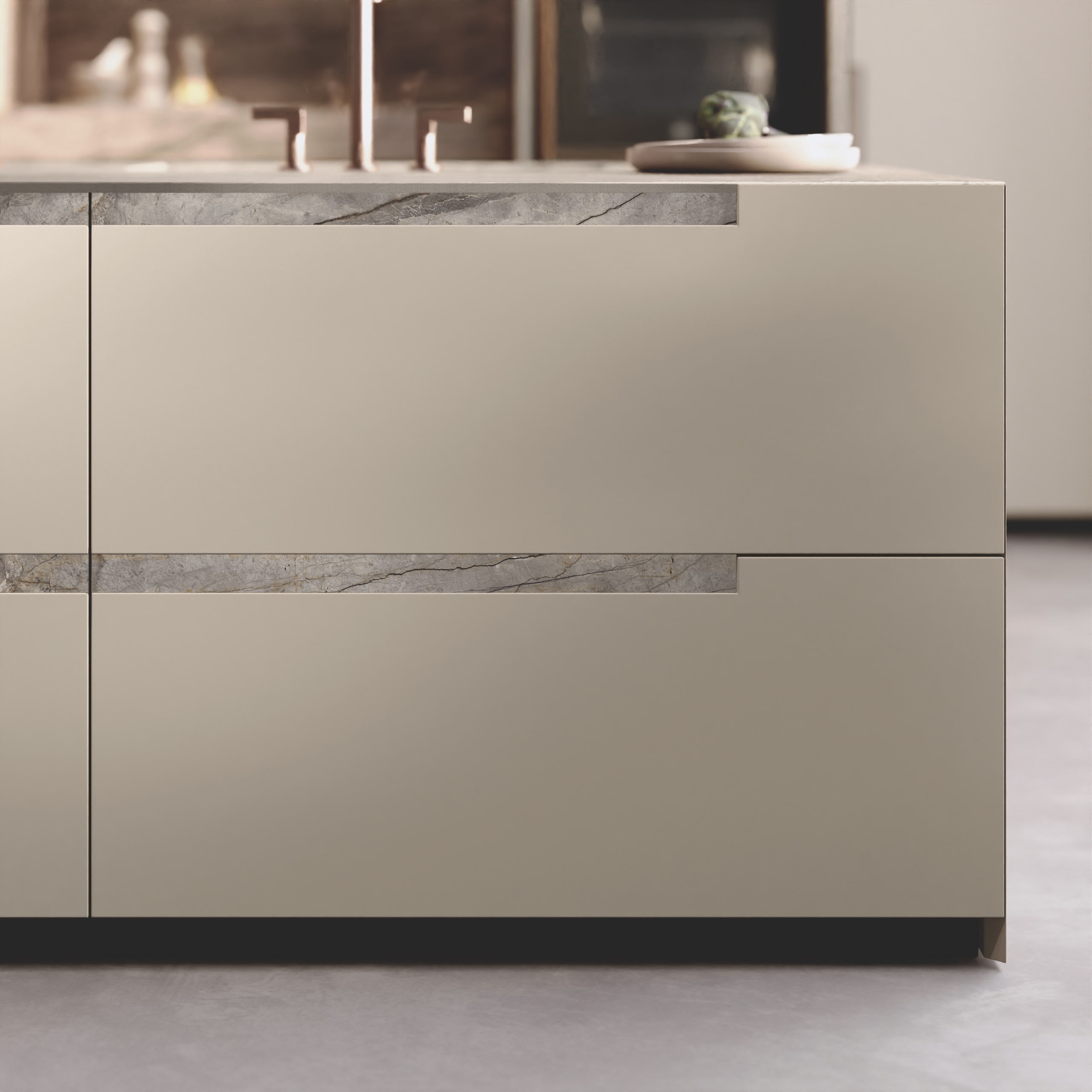 Cuisine BINOVA Bluna Maniglia Stone