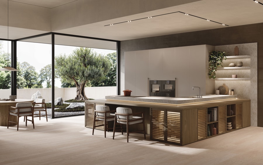 Cuisine BINOVA Hily Legno, vue 1