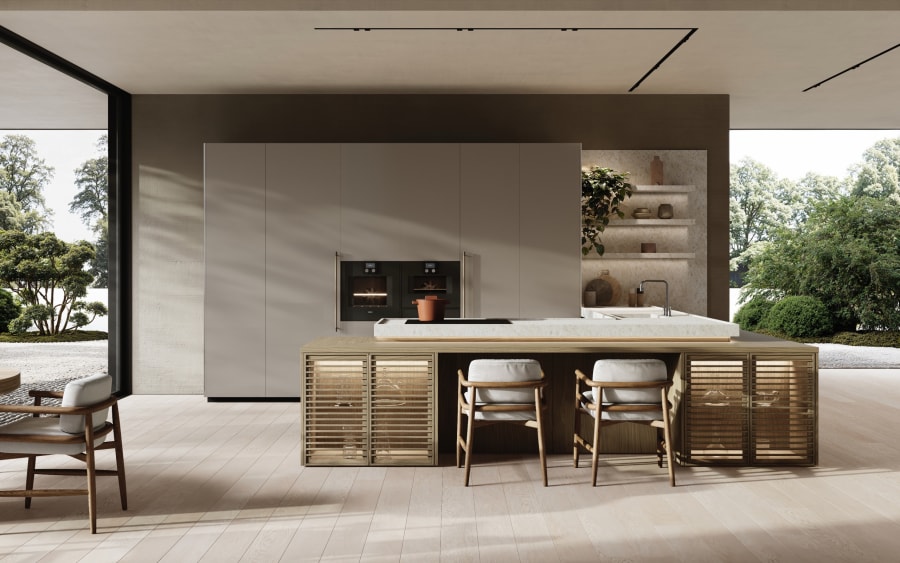 Cuisine BINOVA Hily Legno, vue 2