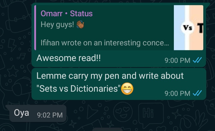 chat snapshot