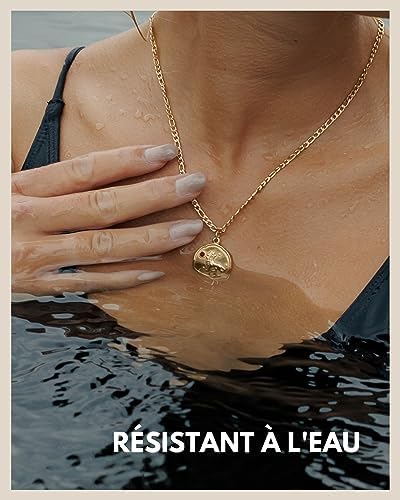 Vue 6 de Collier En Or Avec